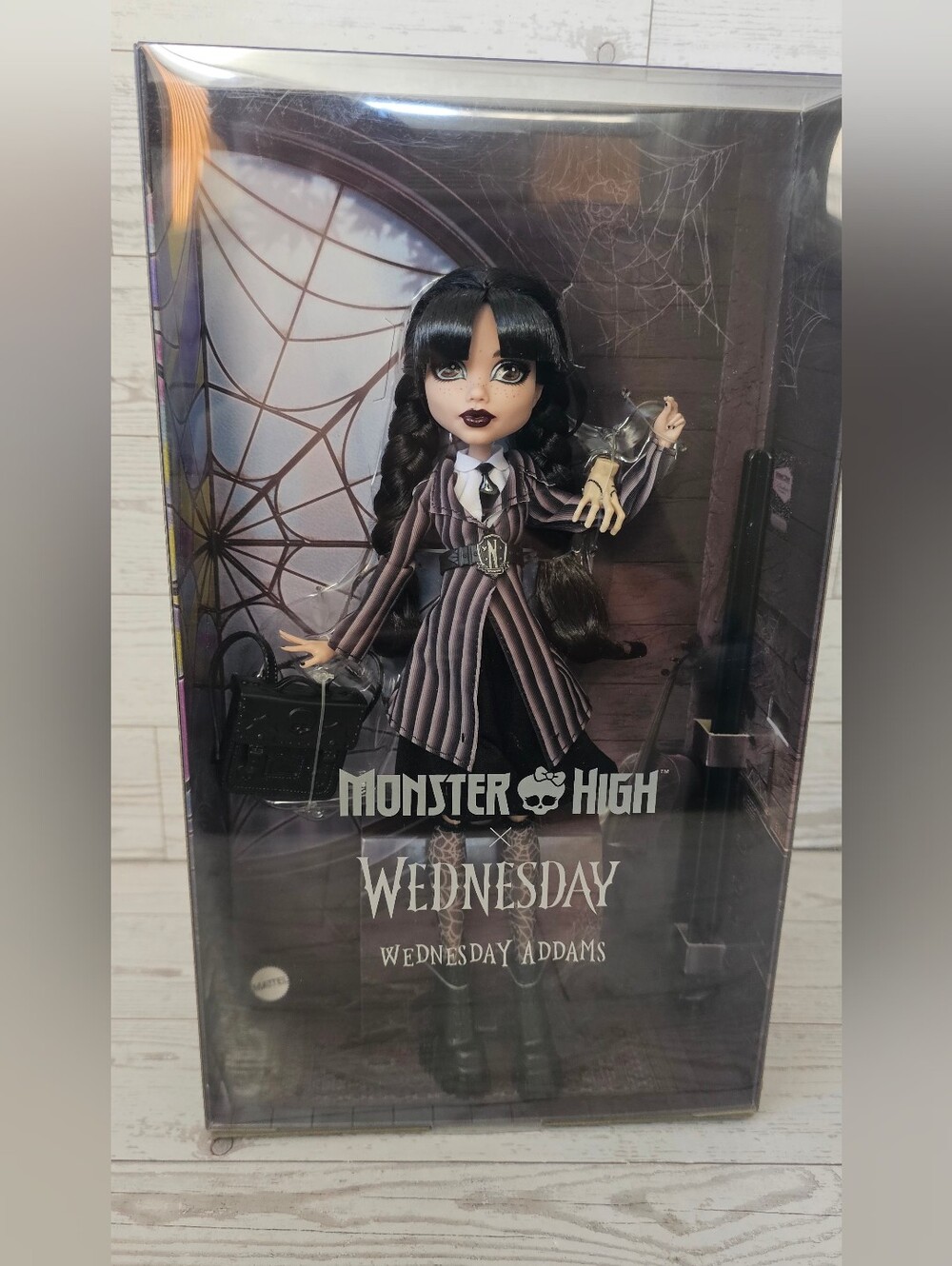 Monster High X Wednesday Addams Family Fashion Doll HXJ04 NRFB Halloween